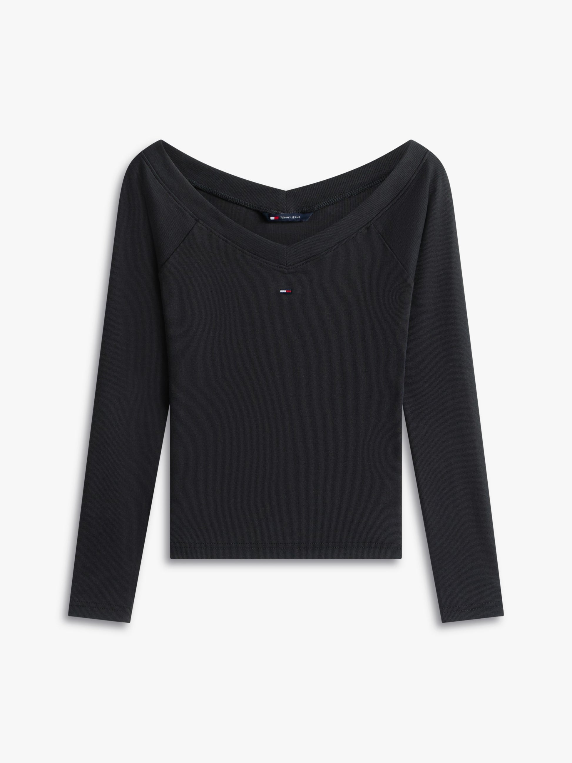 Tommy Hilfiger Maglia a Manica Lunga Nero