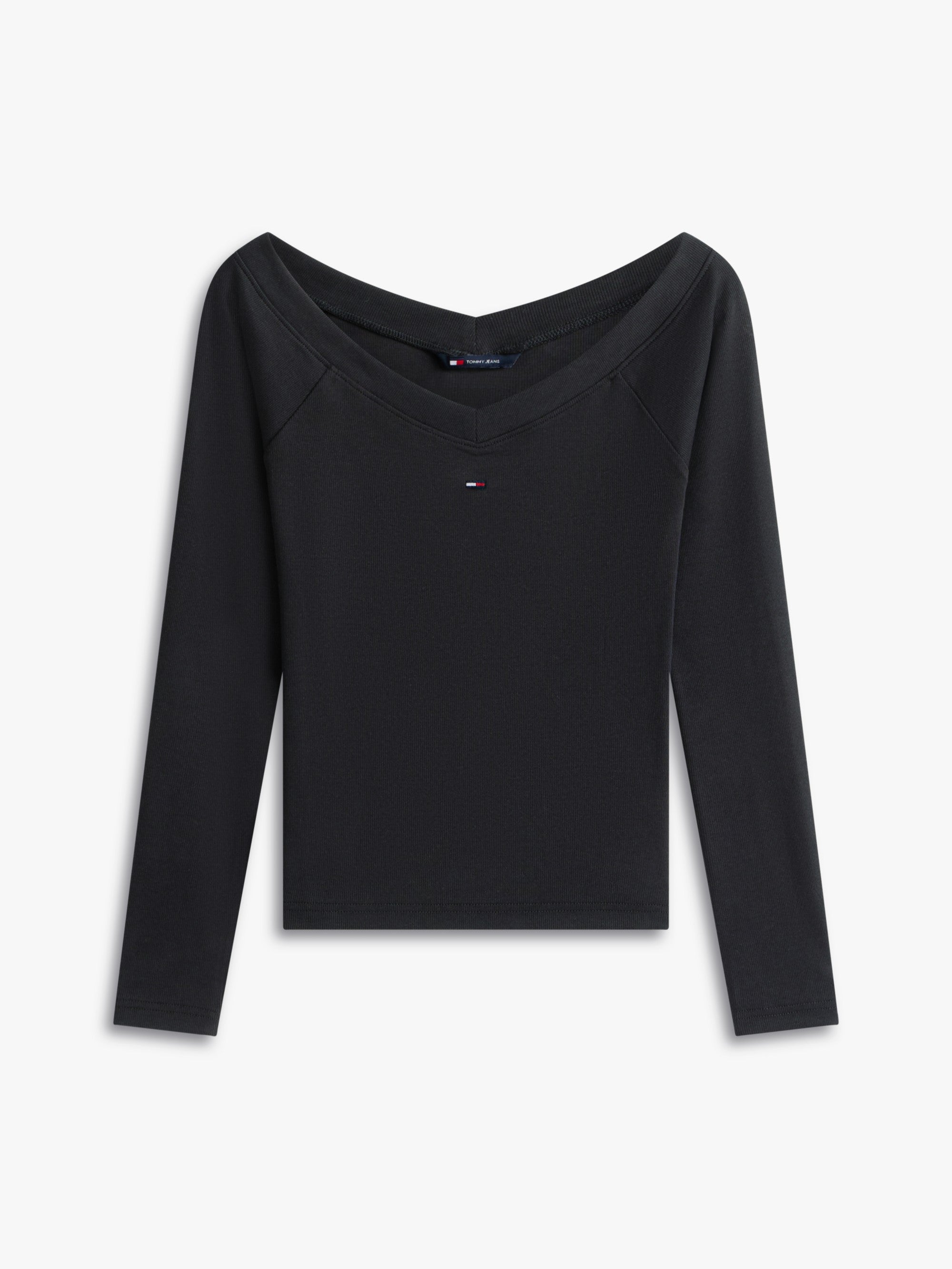 Tommy Hilfiger Maglia a Manica Lunga Nero