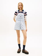 Tommy Hilfiger Salopette Dungaree in Denim Blu