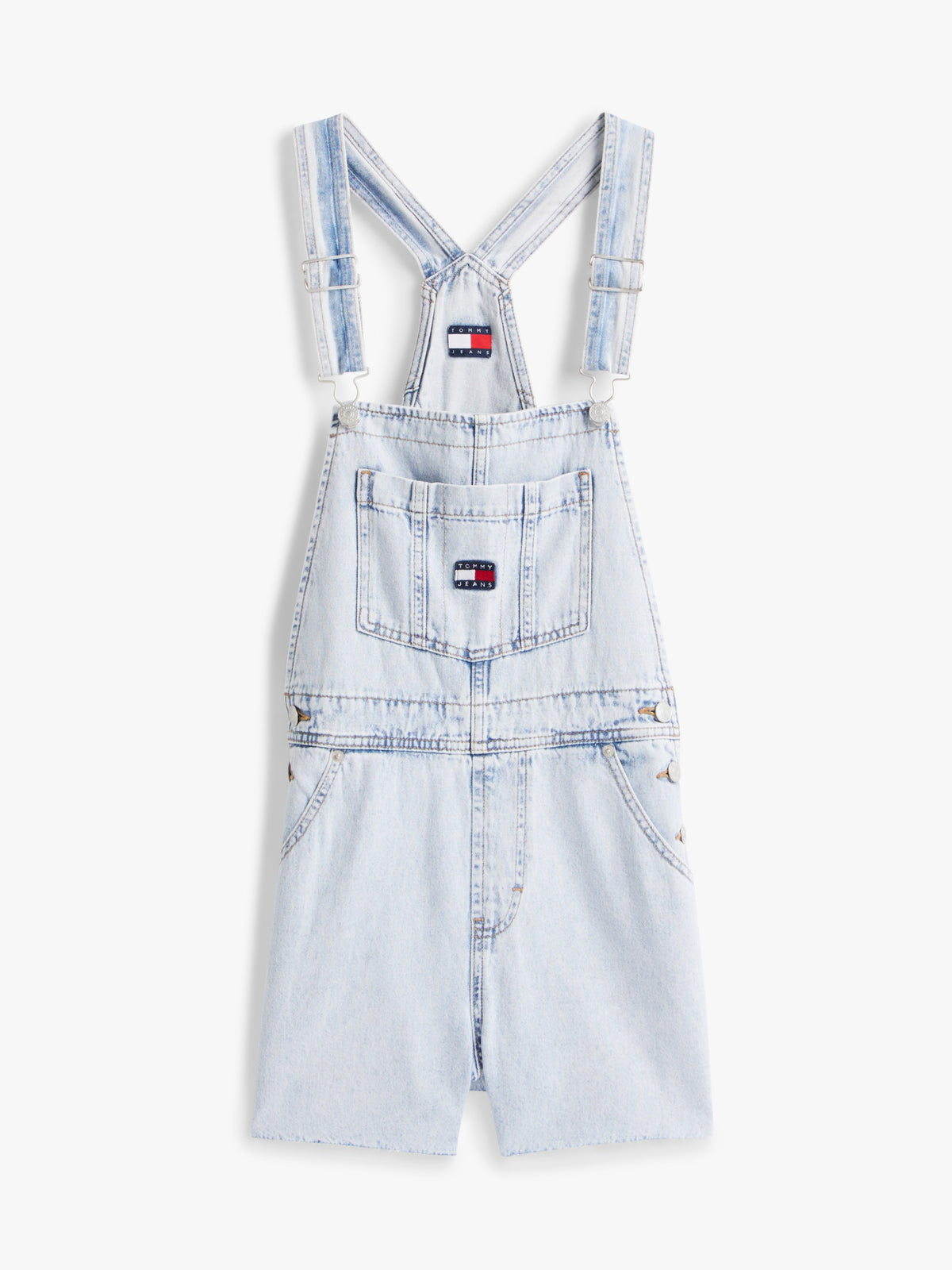Tommy Hilfiger Salopette Dungaree in Denim Blu