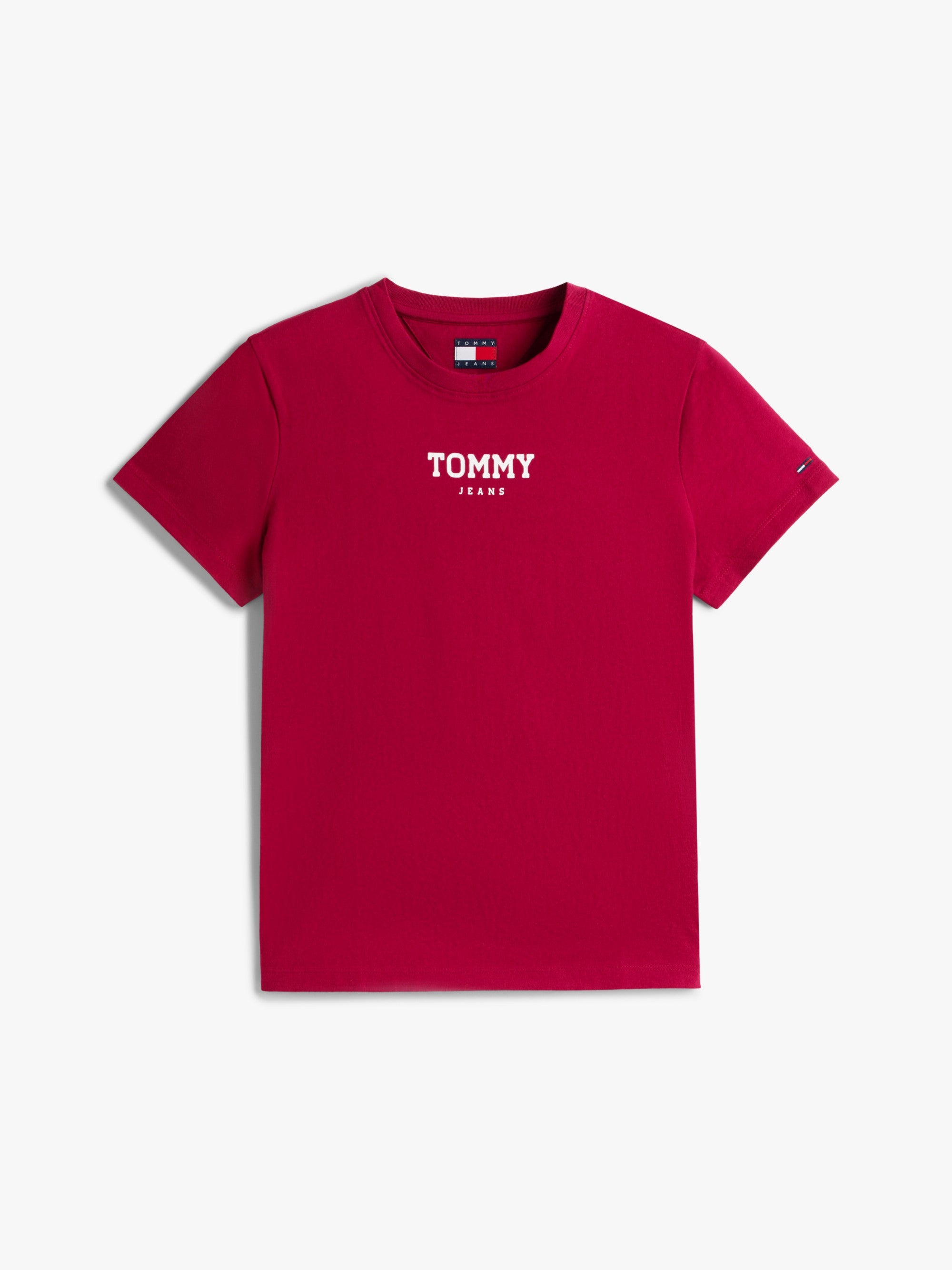 Tommy Hilfiger T-Shirt Essential Logo Rosa