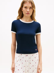 Tommy Hilfiger T-Shirt Logo Beachwear Blu