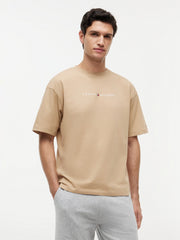 Tommy Hilfiger T-Shirt Logo Beachwear Beige
