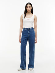 Jeans Claire Hr Wide - Denim Medium