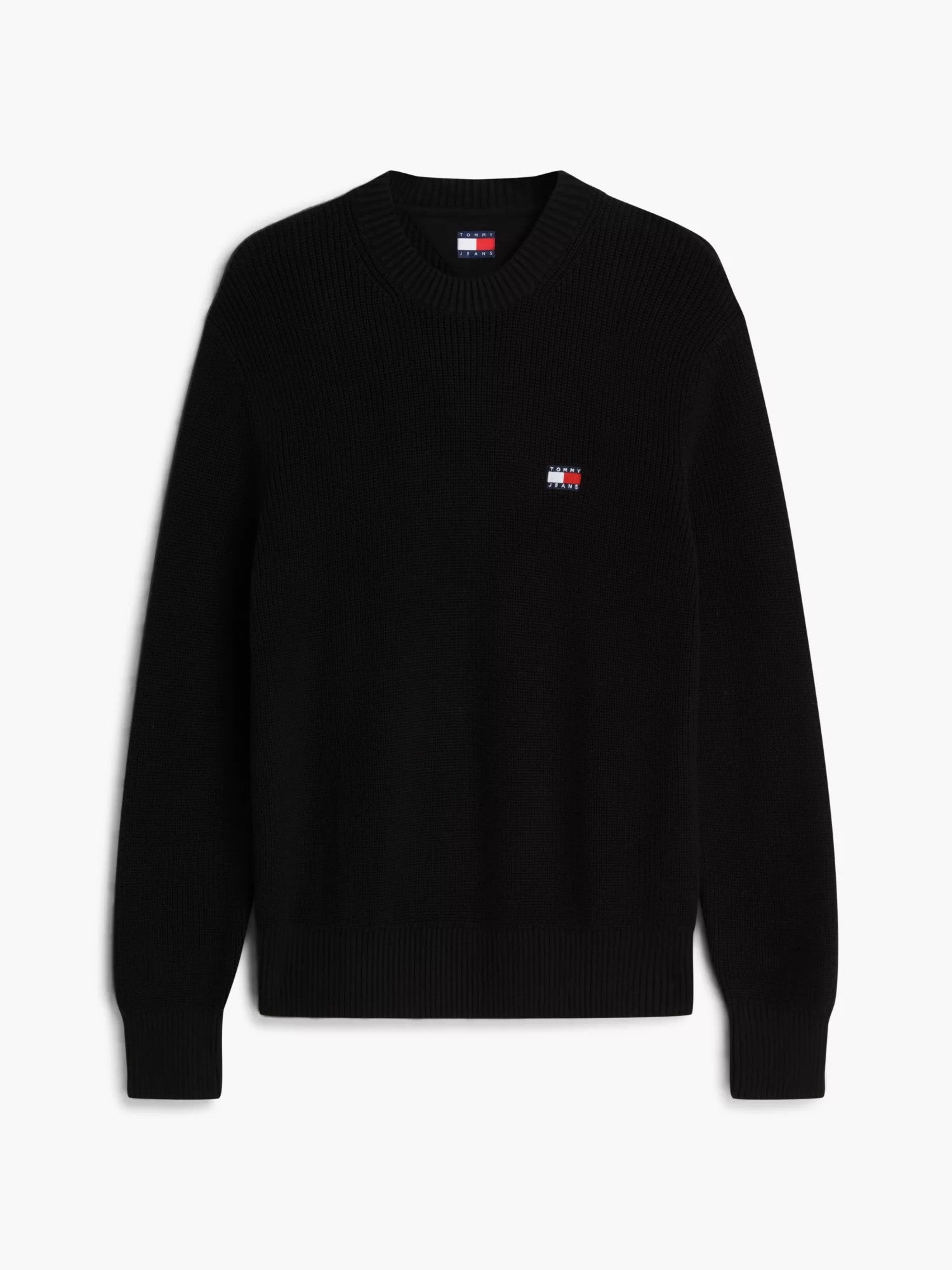 Maglione Regular Badge - Black