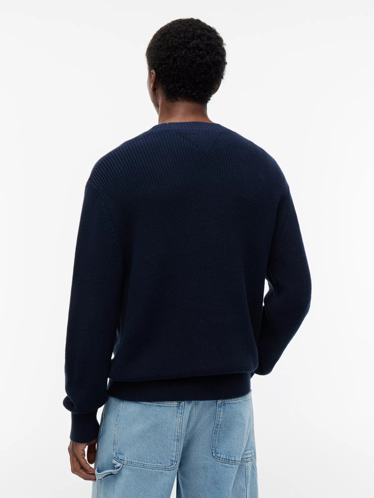 Maglione Regular Badge - Dark Night Navy