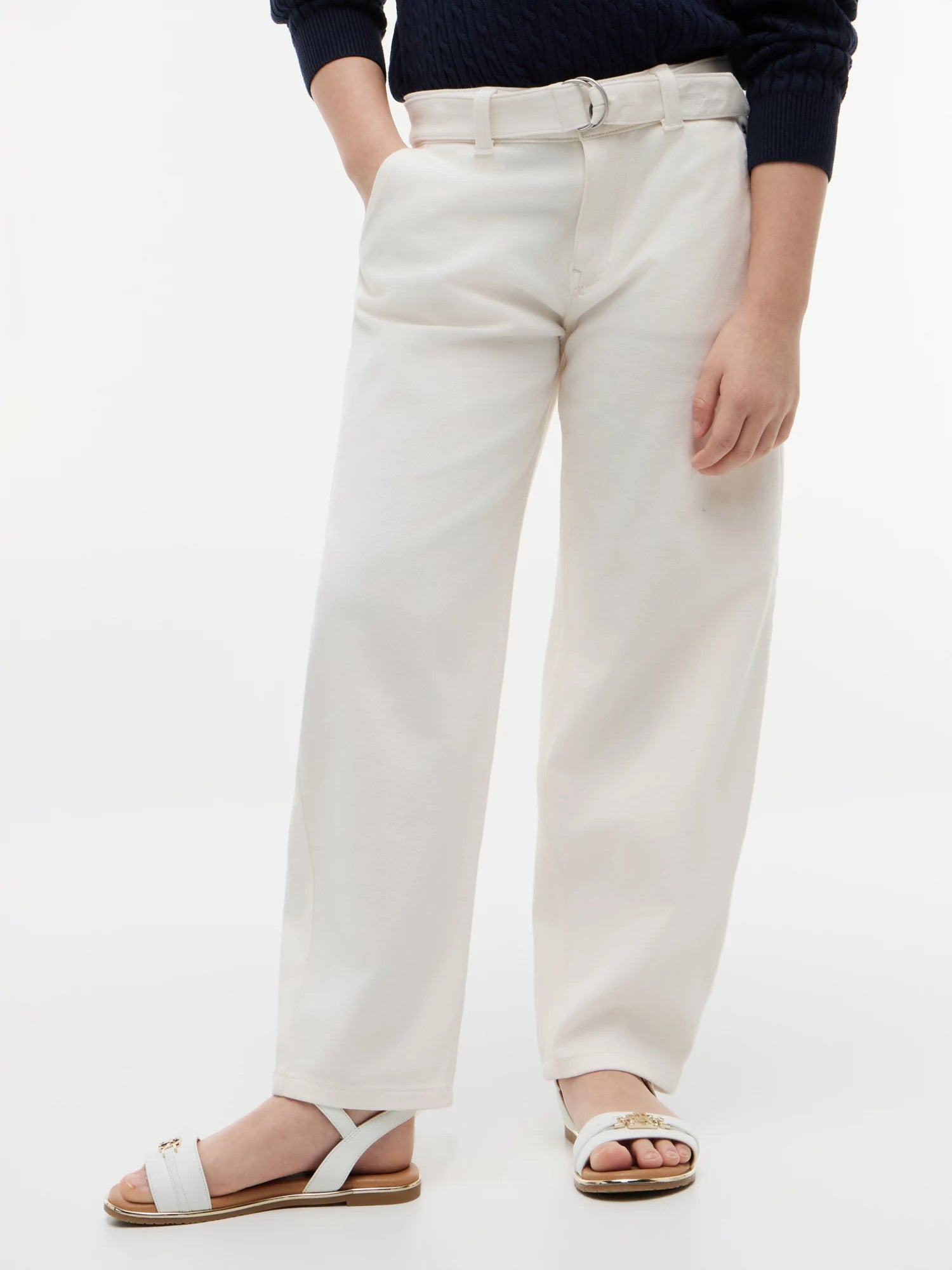 Pantalone Barrel - Ancient White