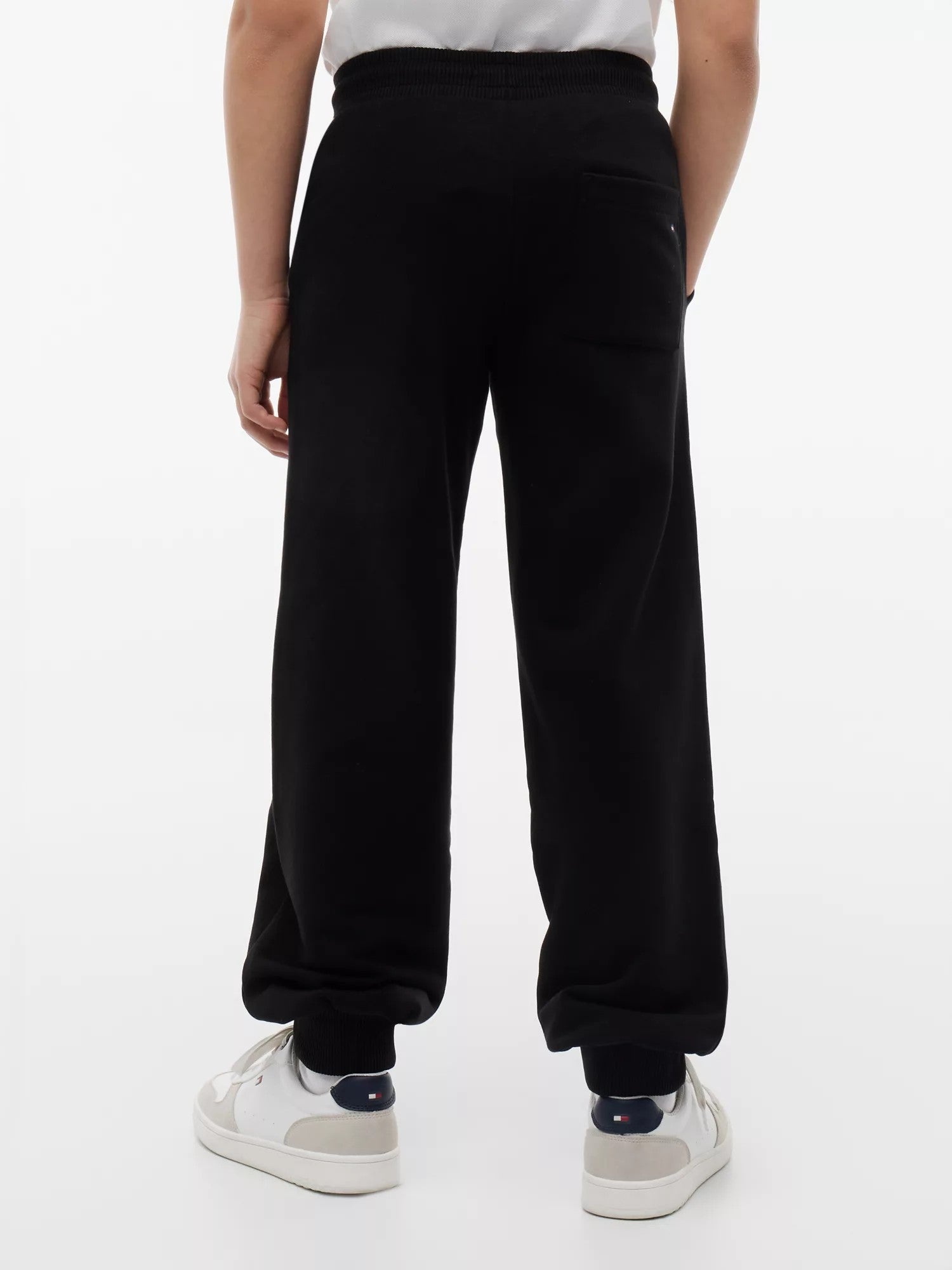 Pantalone Sportivo Rhinestone - Black
