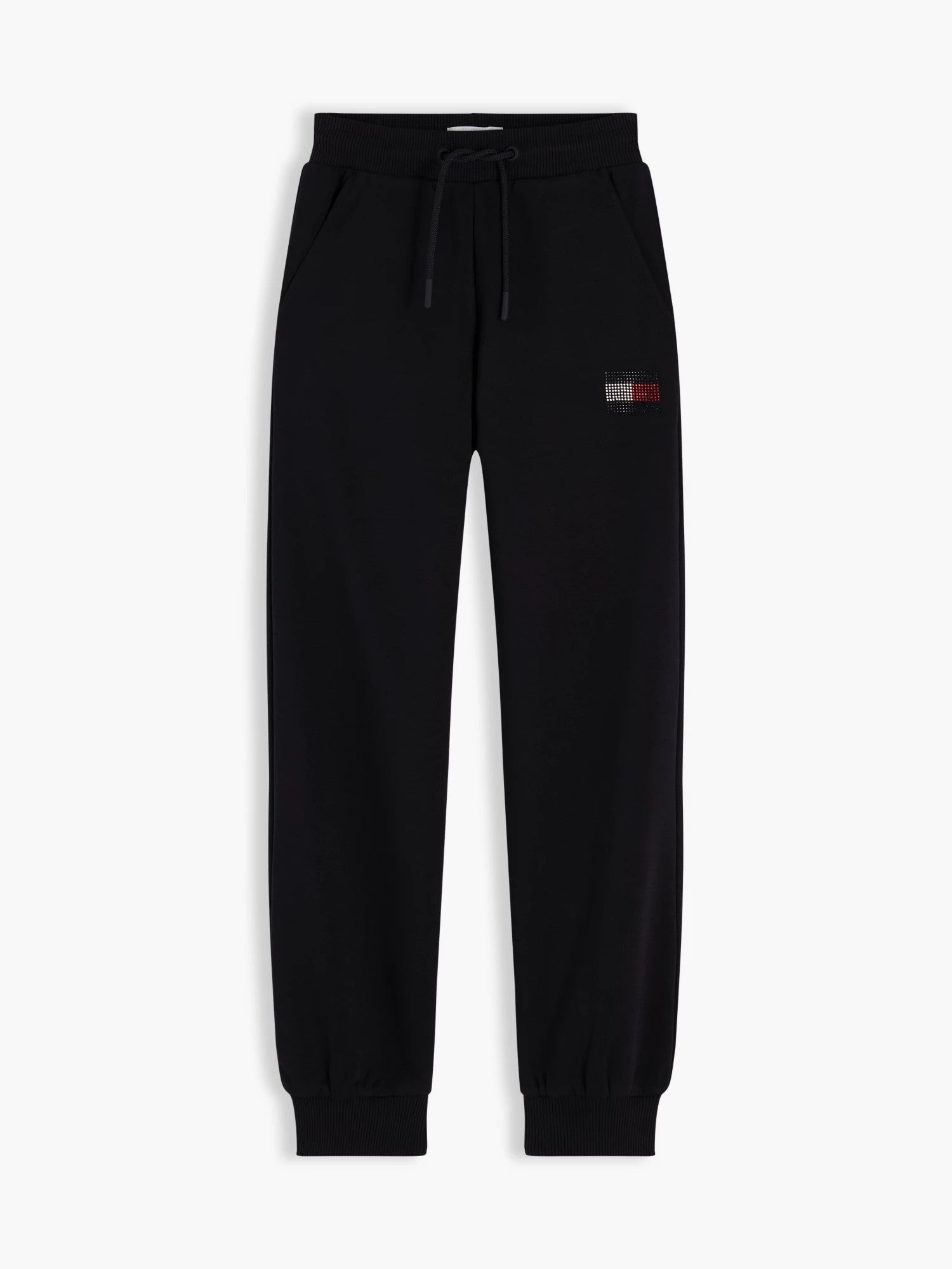 Pantalone Sportivo Rhinestone - Black
