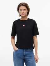 T-Shirt Boxy Badge - Black