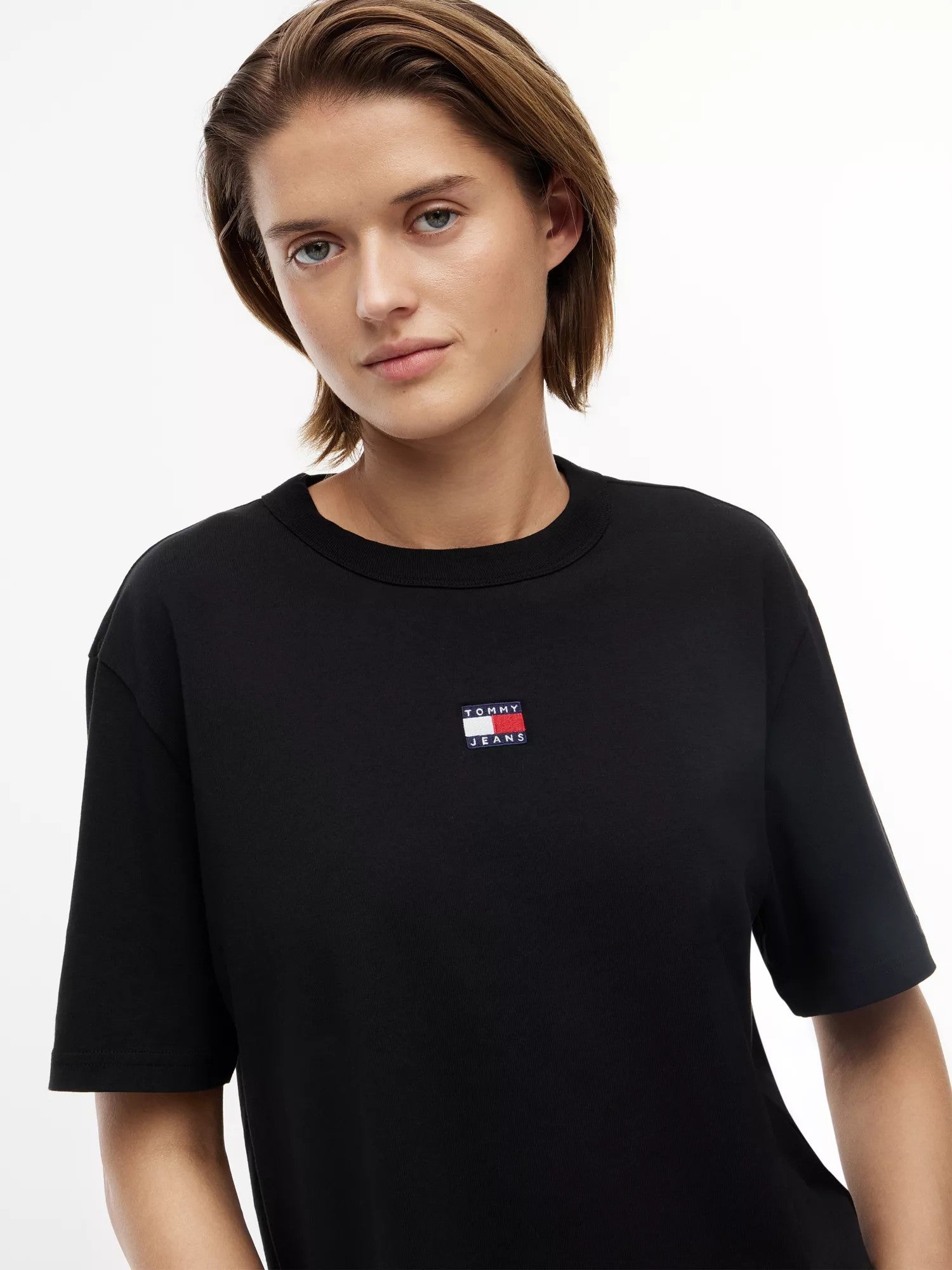 T-Shirt Boxy Badge - Black