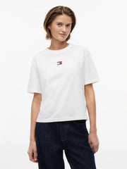 T-Shirt Boxy Badge - Ecru