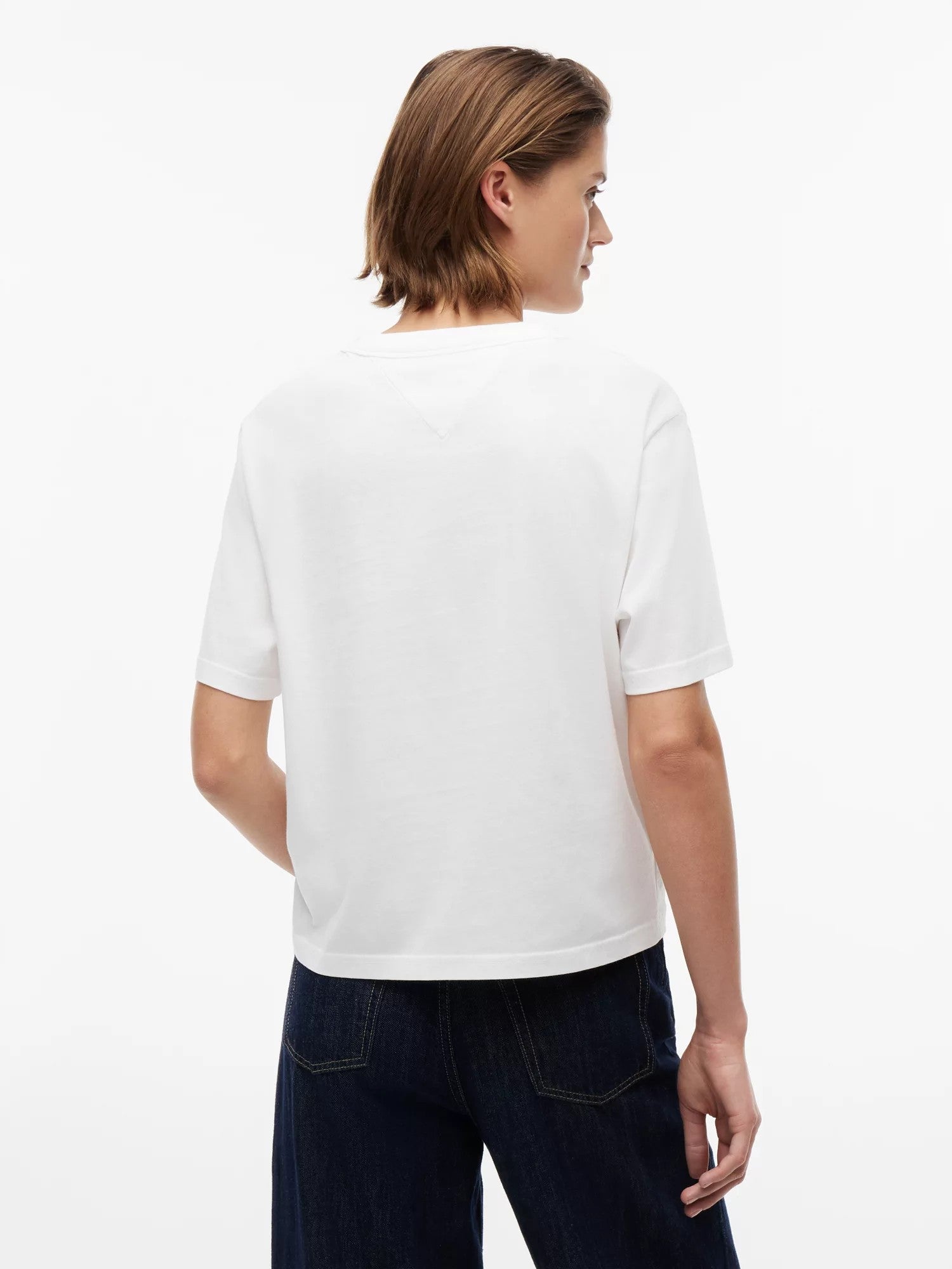 T-Shirt Boxy Badge - Ecru
