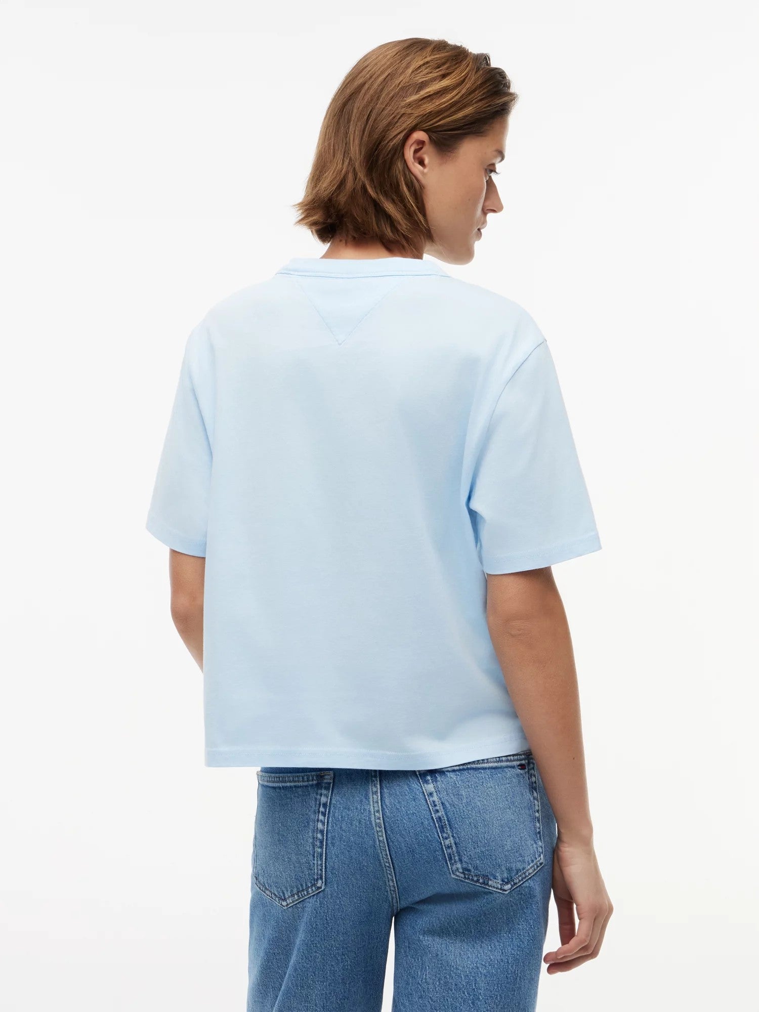 T-Shirt Boxy Badge - Kingly Blue