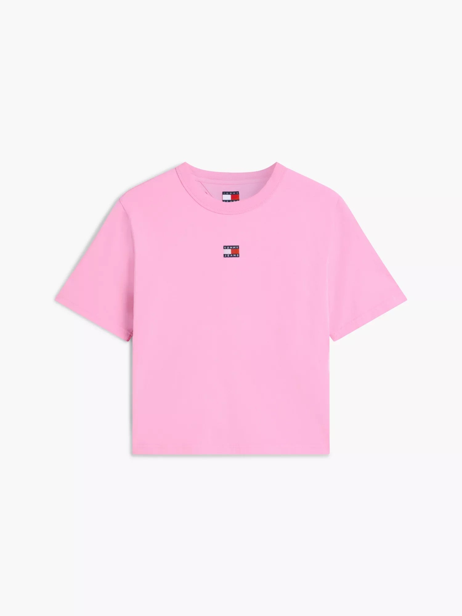 T-Shirt Boxy Badge - Pink Daisy
