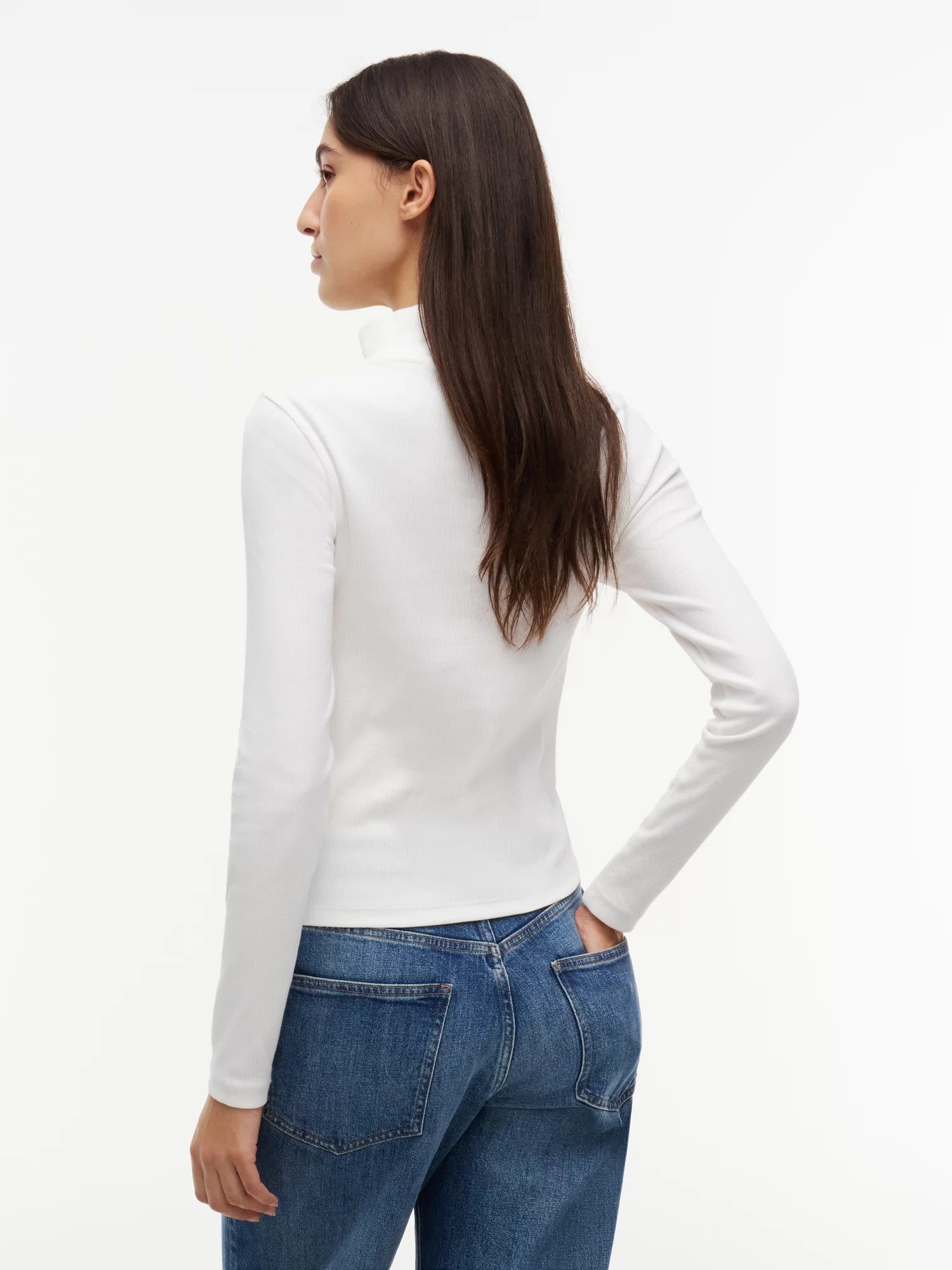 T-Shirt Essential Mock - Ecru