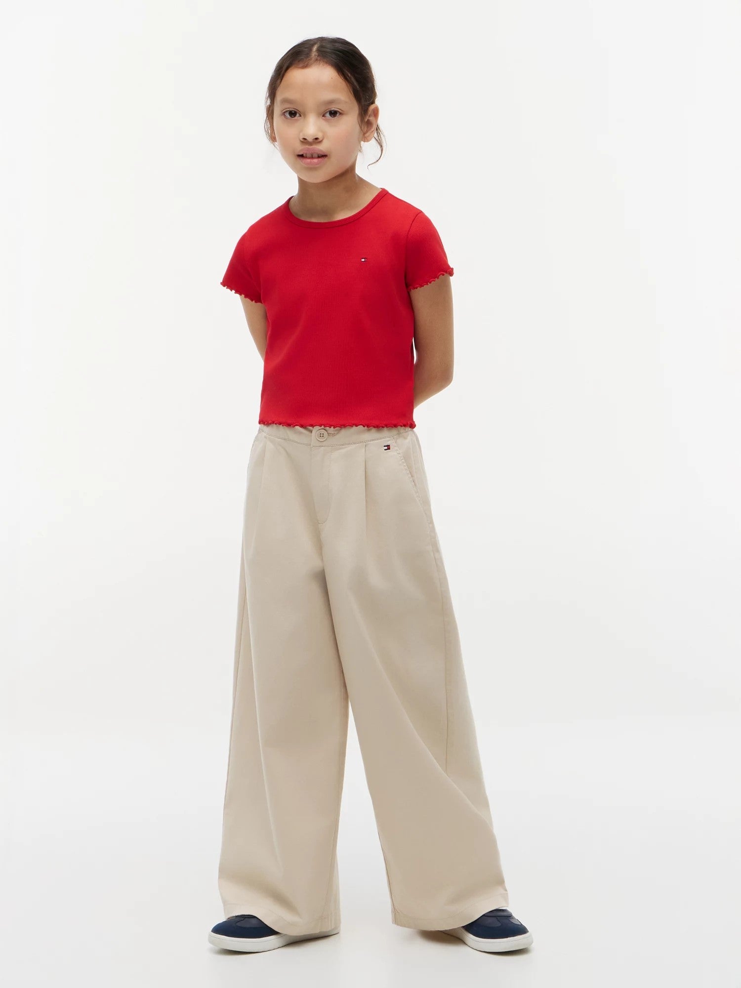 T-Shirt Essential Rib - Primary Red