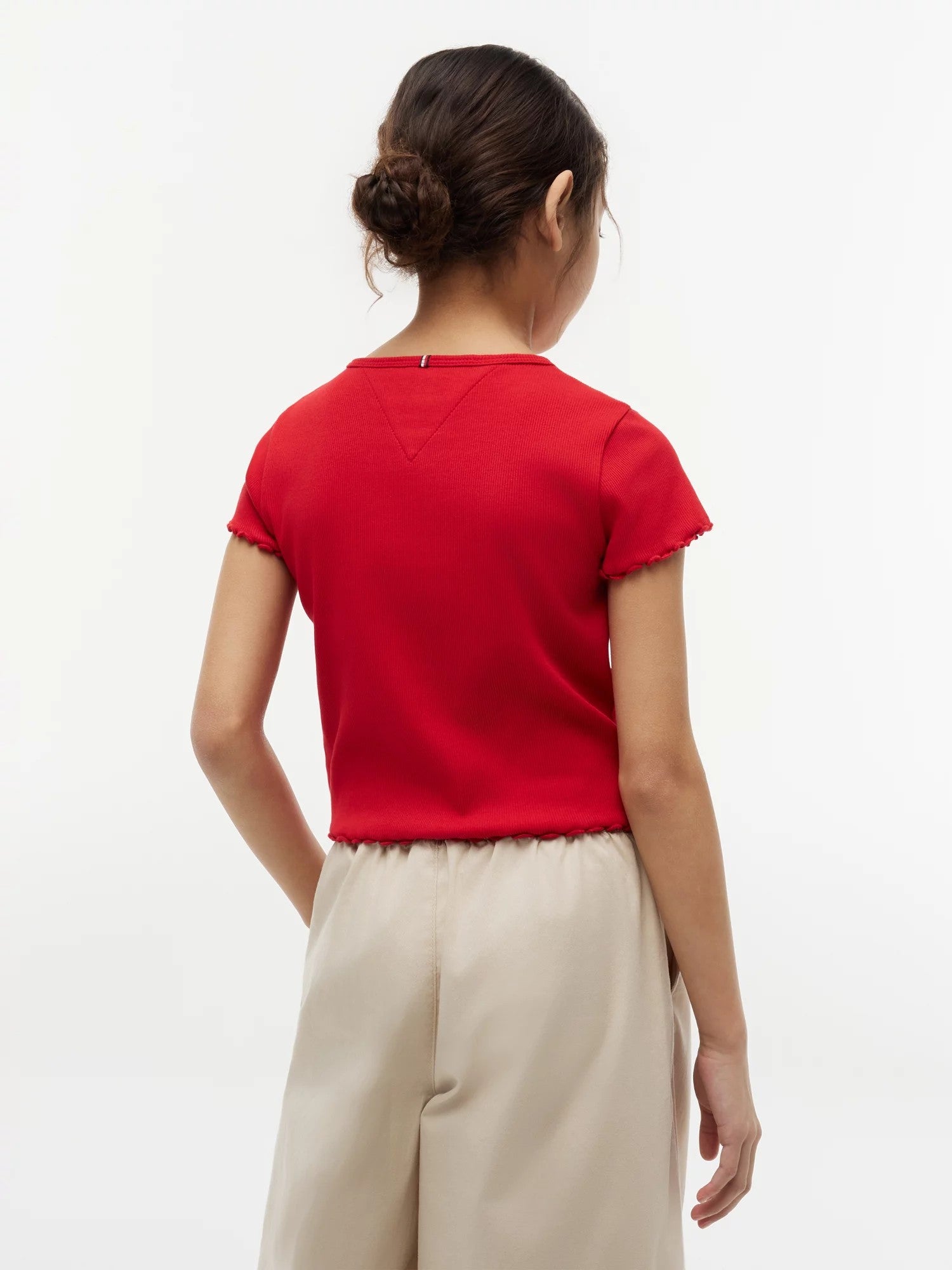 T-Shirt Essential Rib - Primary Red