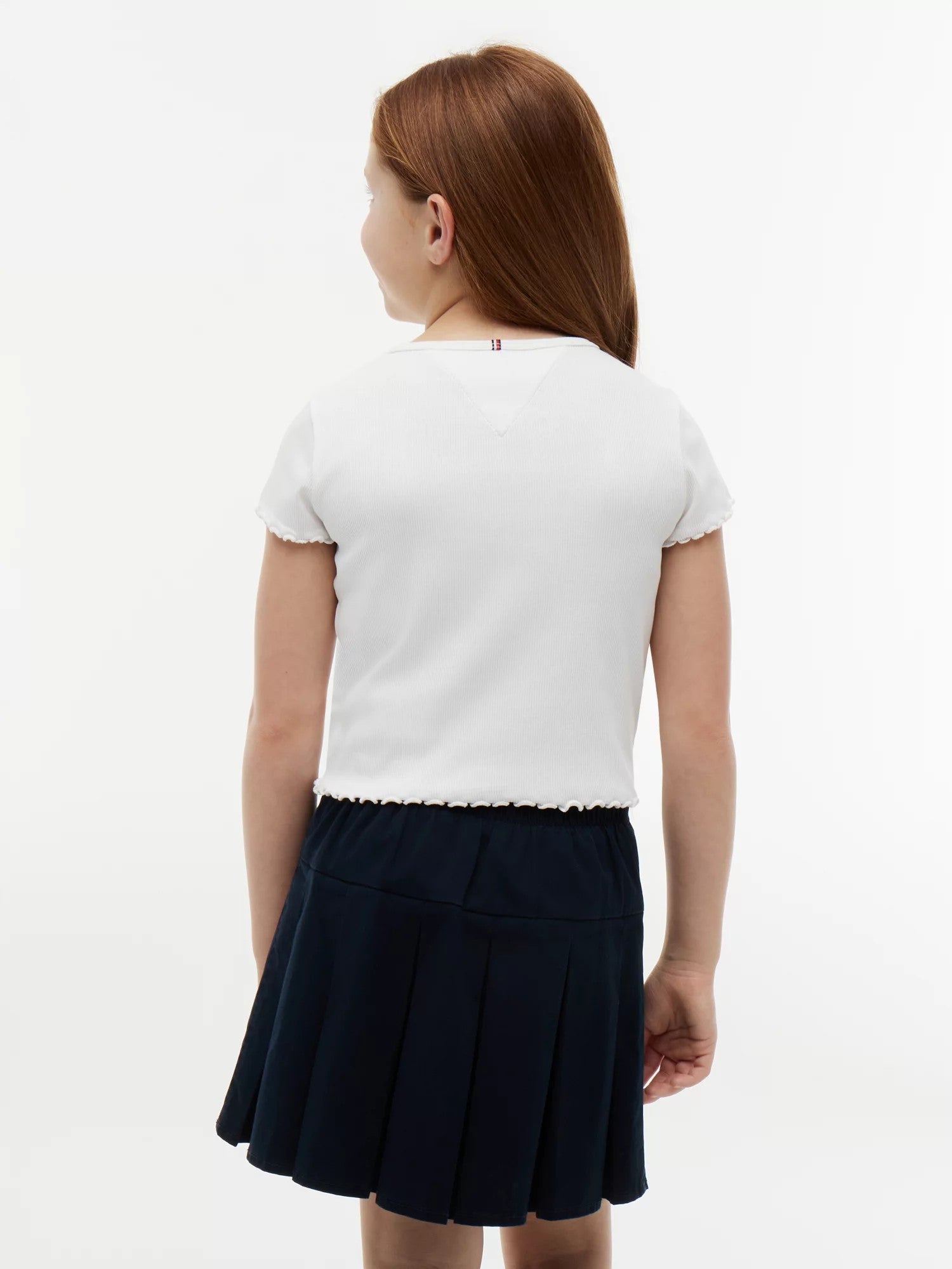 T-Shirt Essential Rib - White