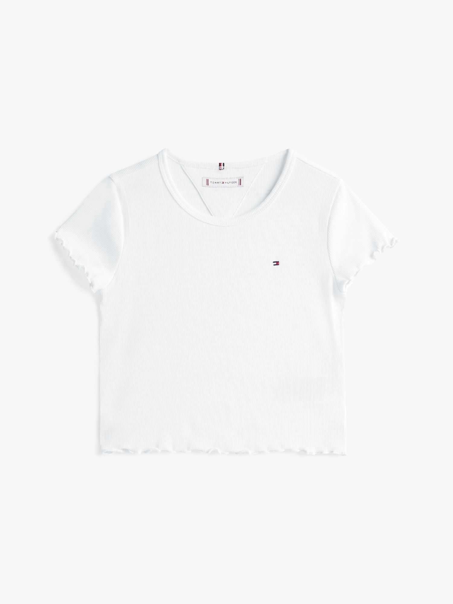 T-Shirt Essential Rib - White