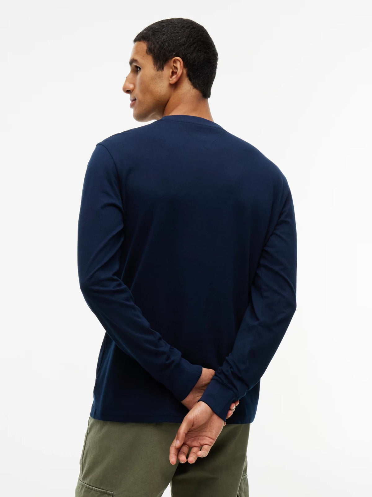 T-Shirt Linear Slim - Dark Blue