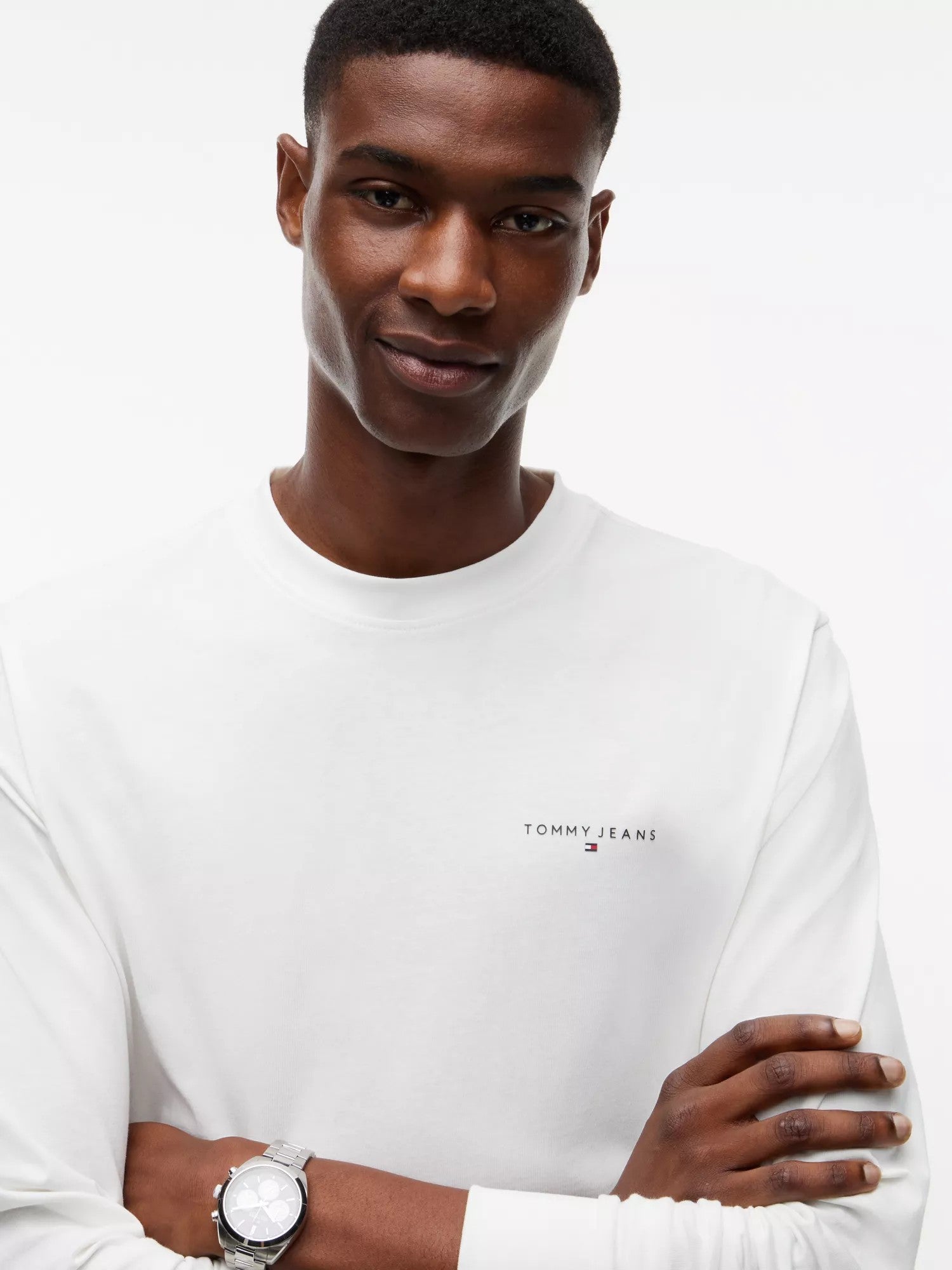 T-Shirt Linear Slim - Ecru