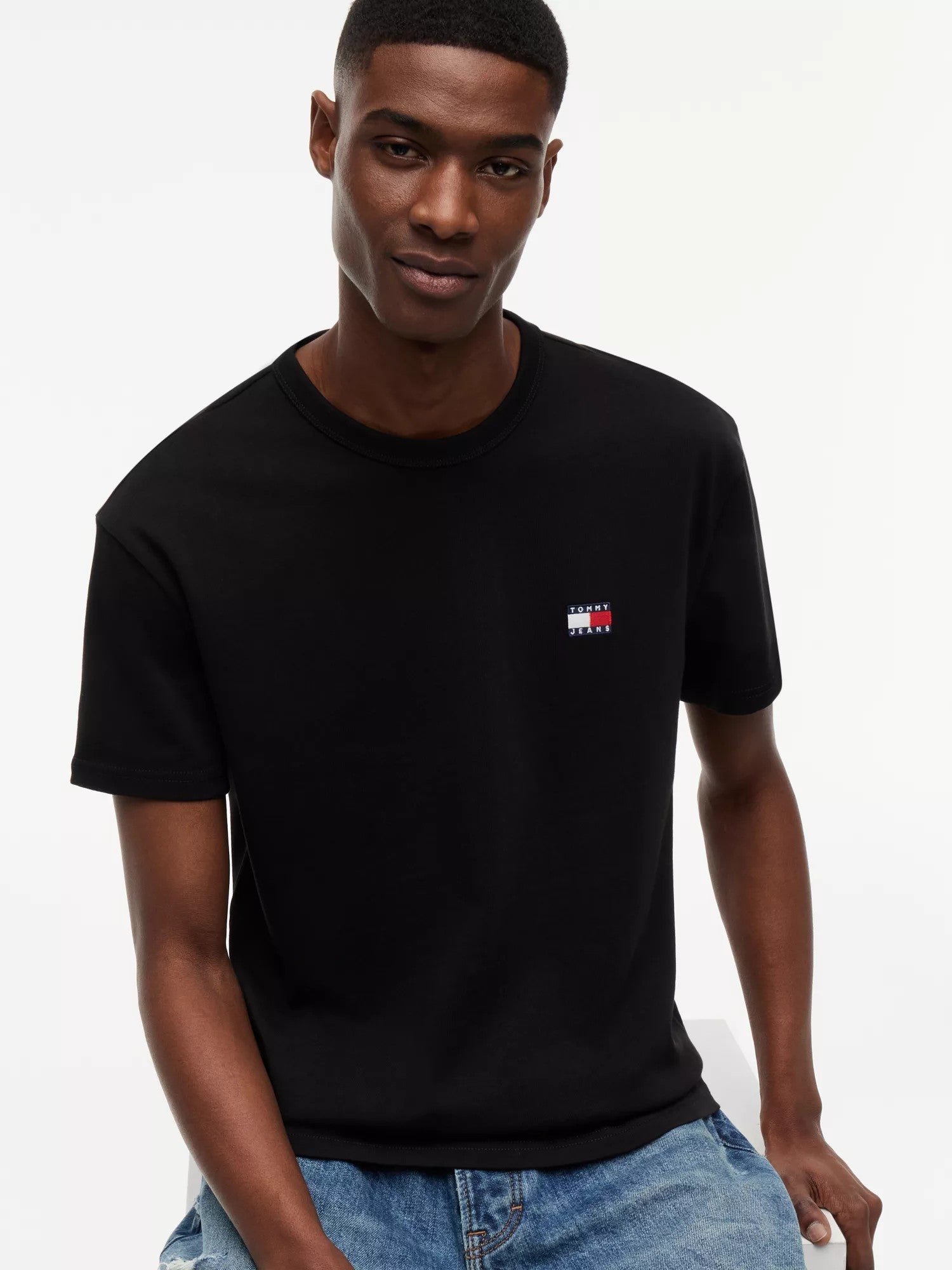T-Shirt Regular Badge - Black