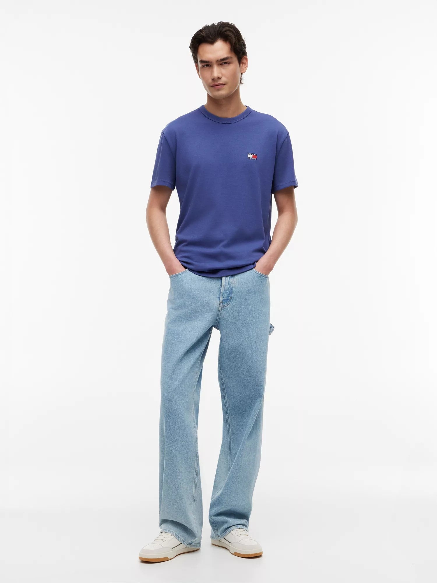 T-Shirt Regular Badge - Blue Storm