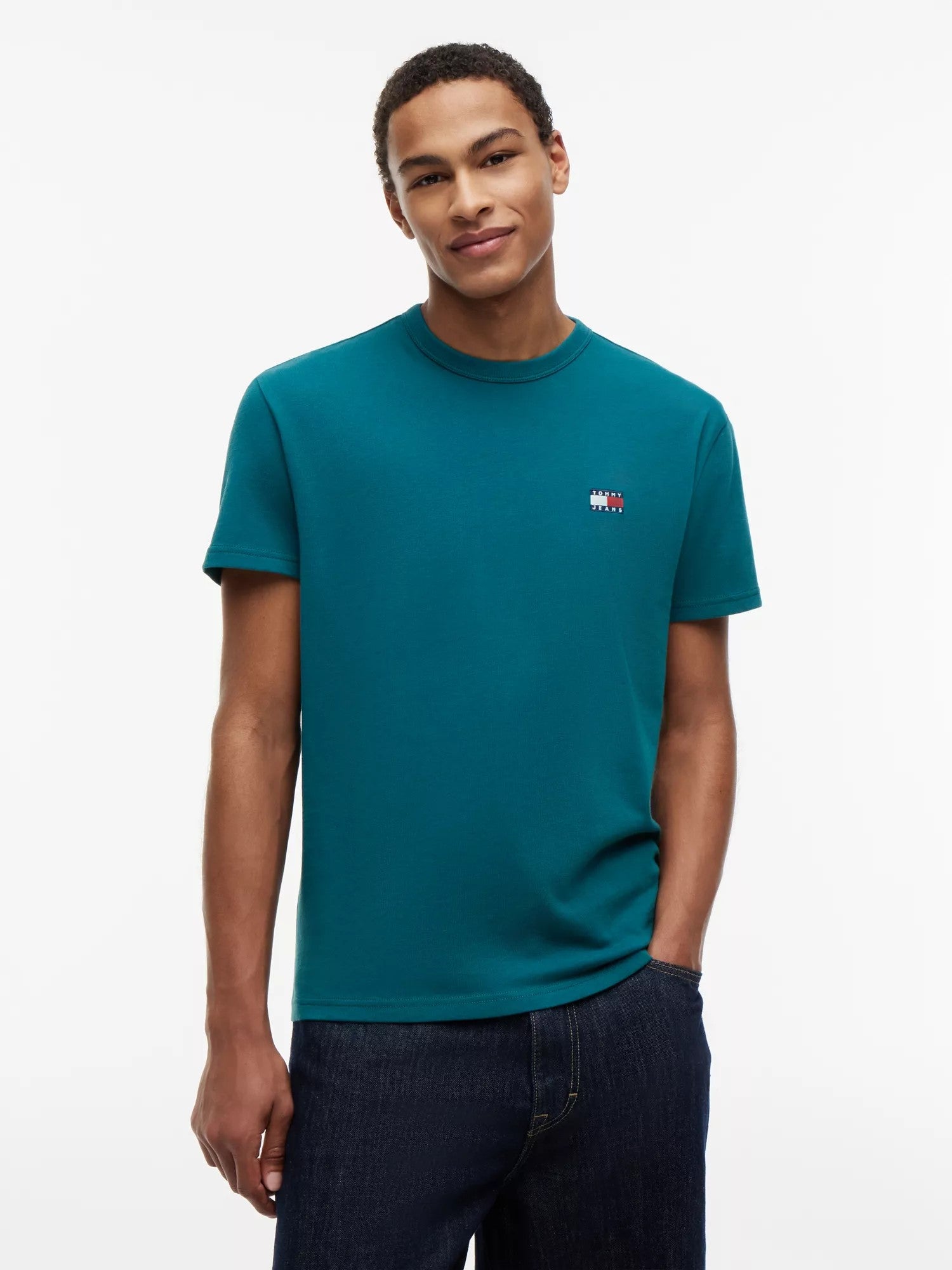 T-Shirt Regular Badge - Polar Teal