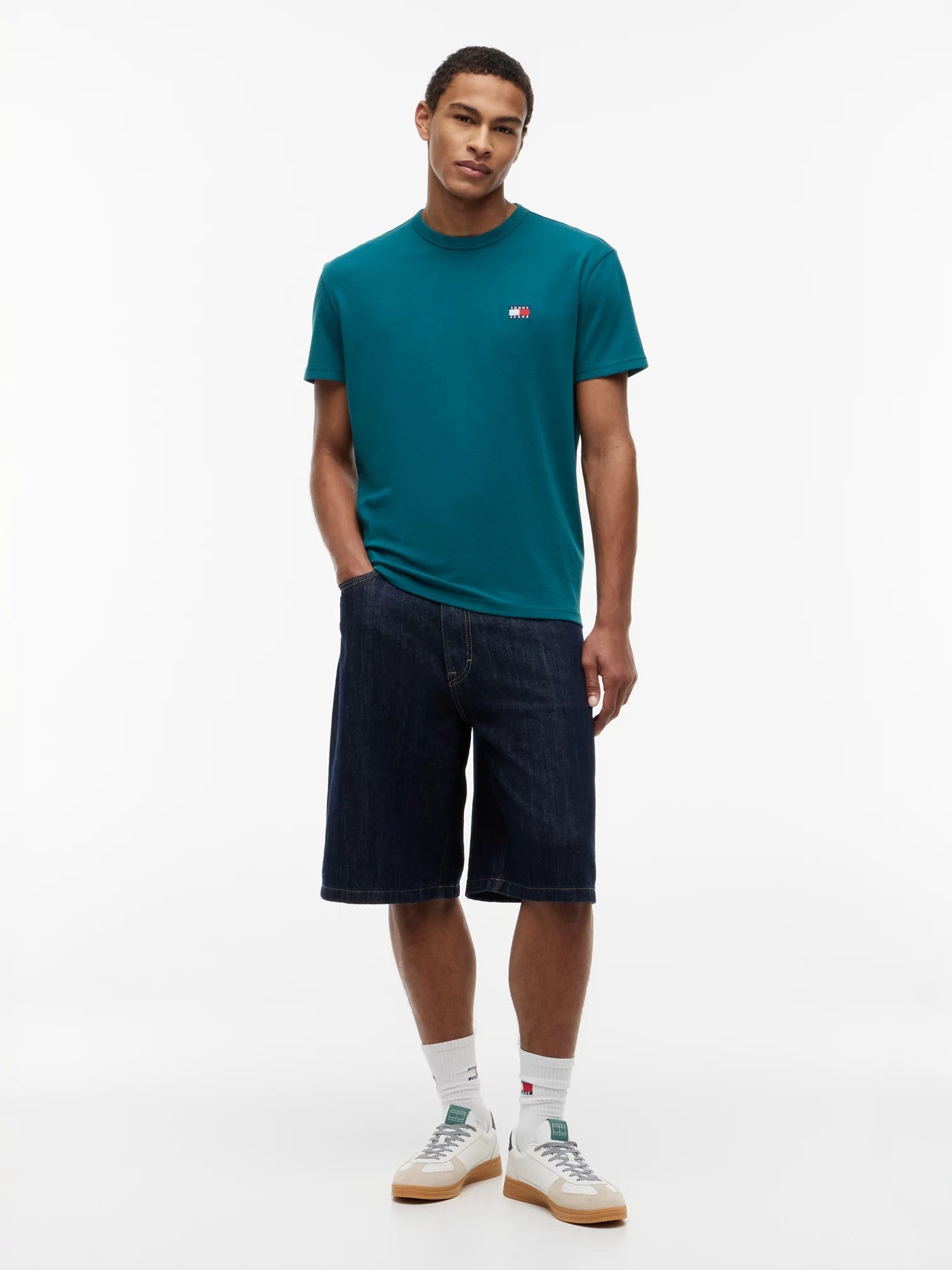 T-Shirt Regular Badge - Polar Teal