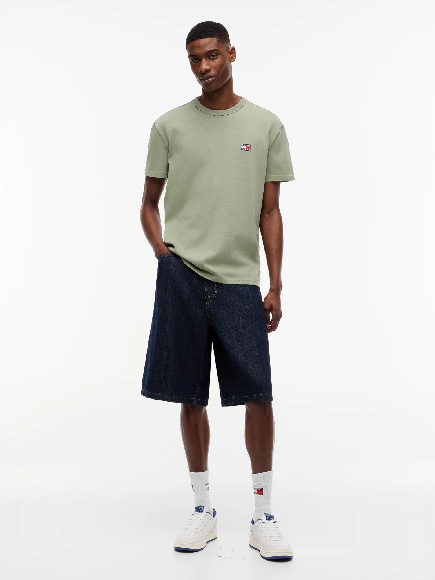 T-Shirt Regular Badge - Spring Olive