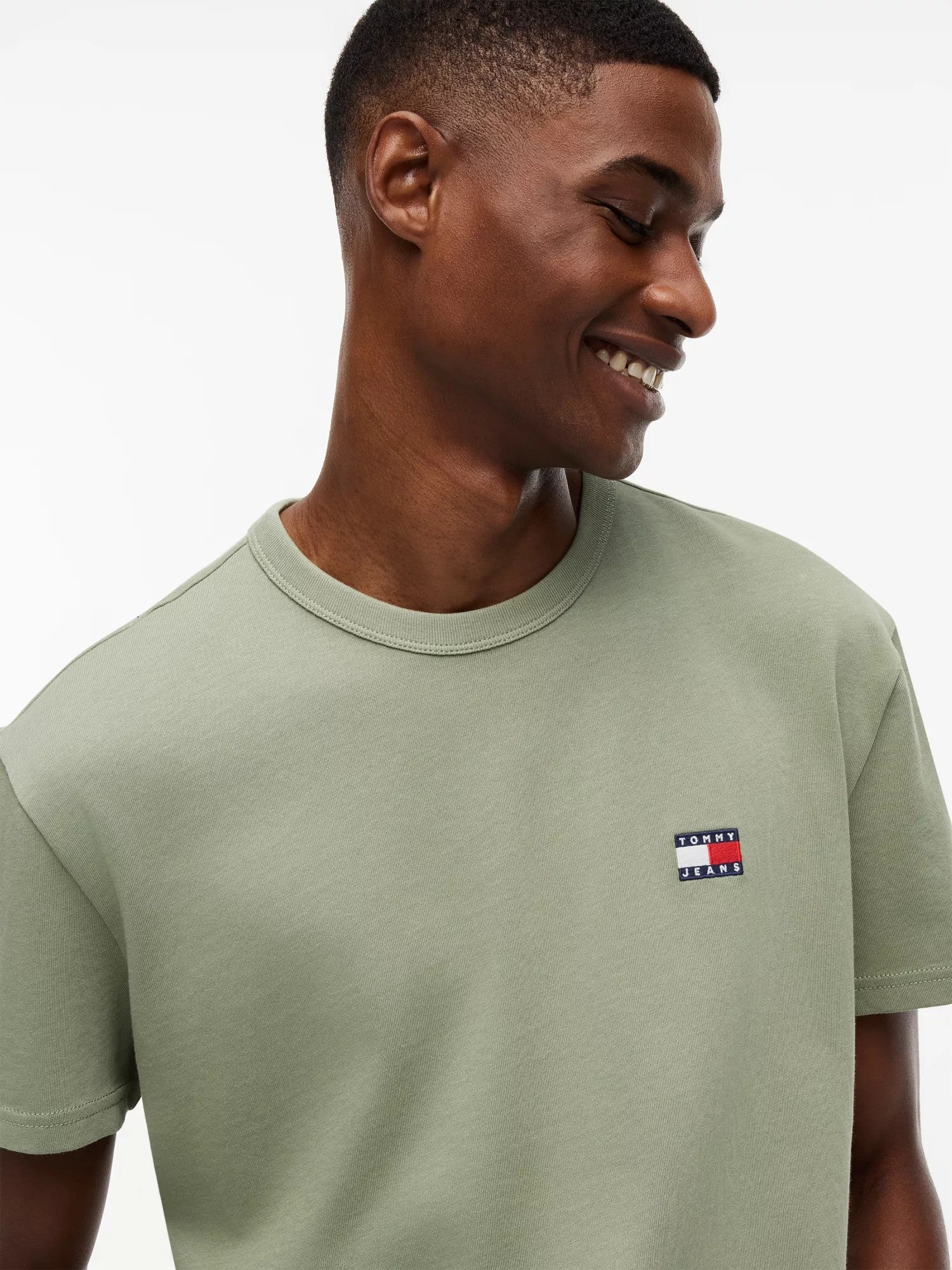 T-Shirt Regular Badge - Spring Olive