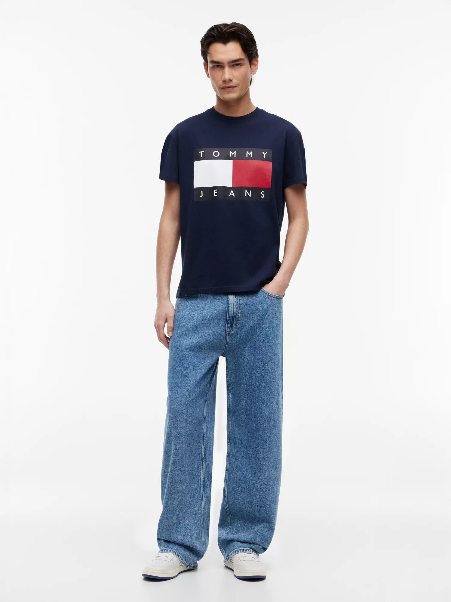 T-Shirt Regular Big Flag - Dark Night Navy