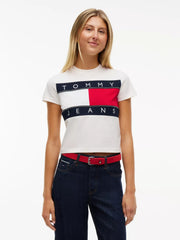 T-Shirt Regular Flag - Ancient White