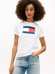 T-Shirt Regular Flag - Ecru