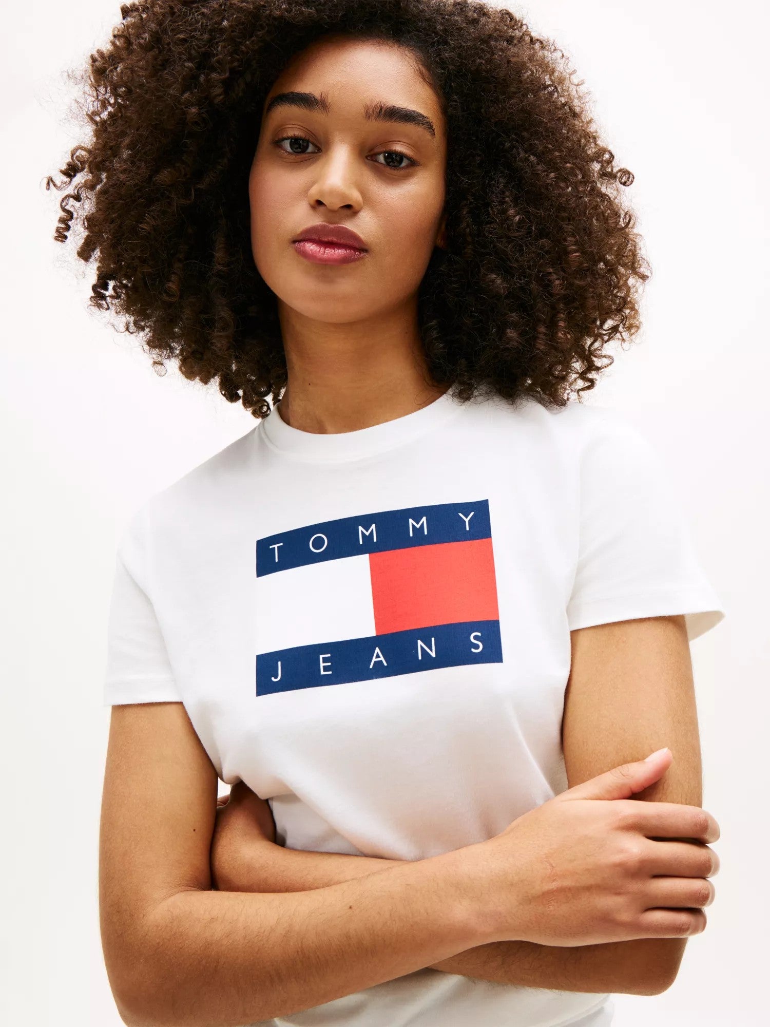 T-Shirt Regular Flag - Ecru