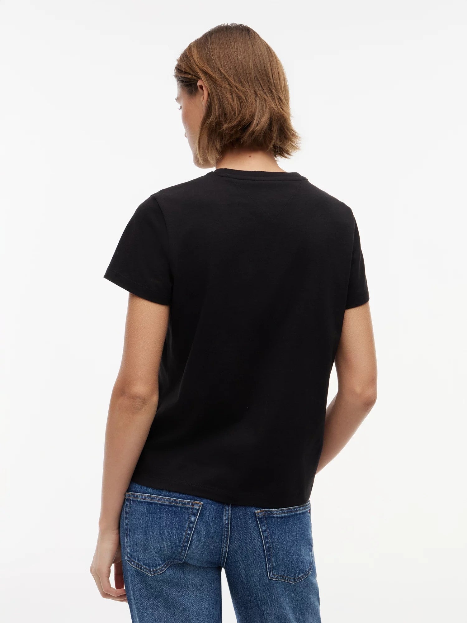 T-Shirt Regular Linear - Black
