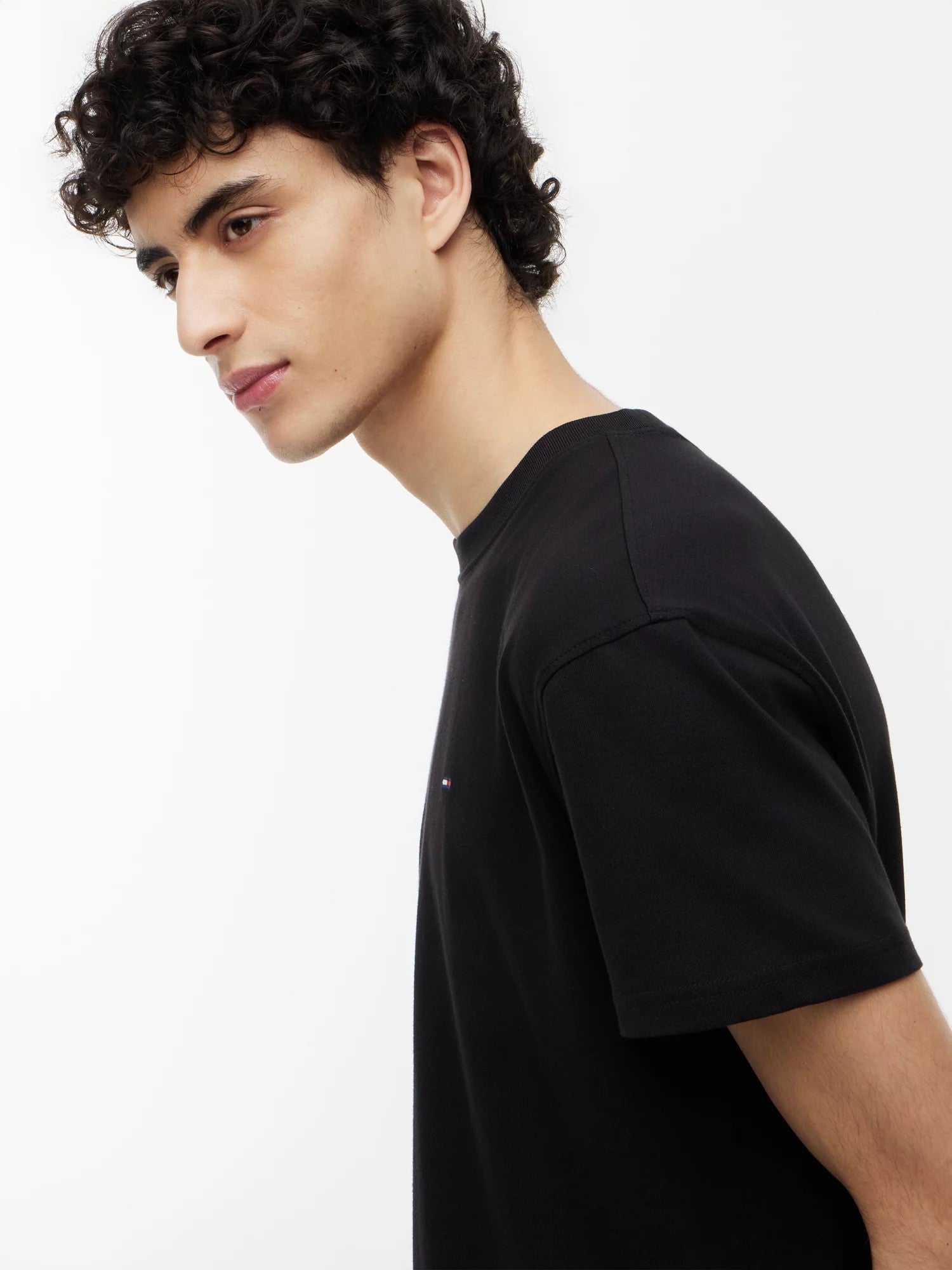 T-Shirt Regular Small Flag - Black