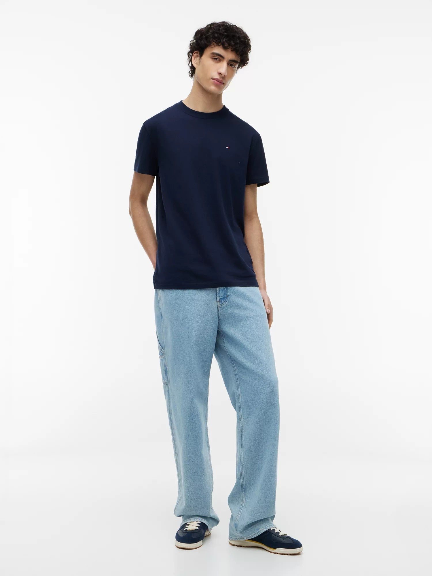 T-Shirt Regular Small Flag - Dark Blue