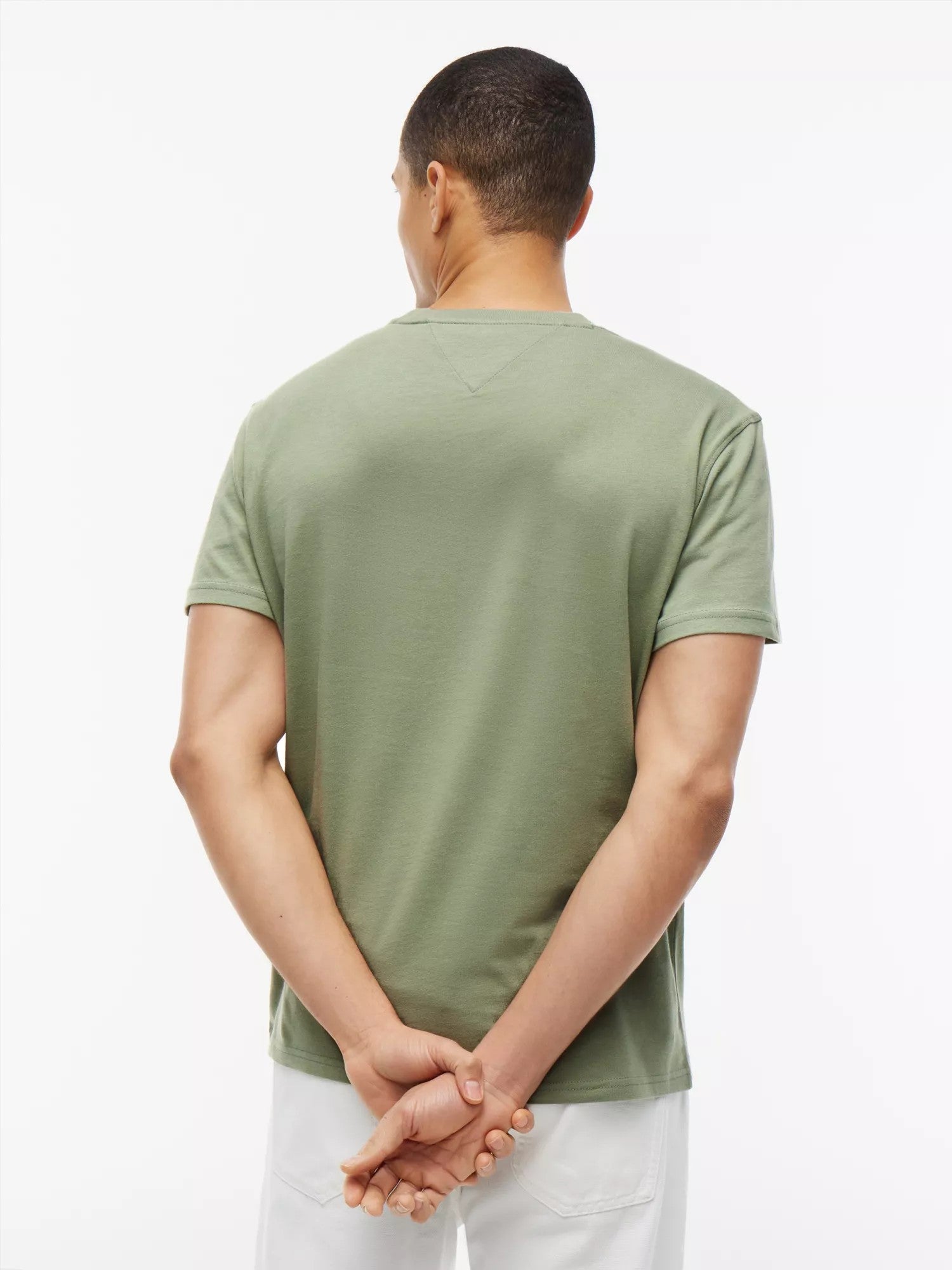 T-Shirt Regular Small Flag - Spring Olive