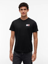 T-Shirt Slim Essential Flag - Black