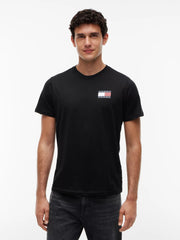 T-Shirt Slim Essential Flag - Black