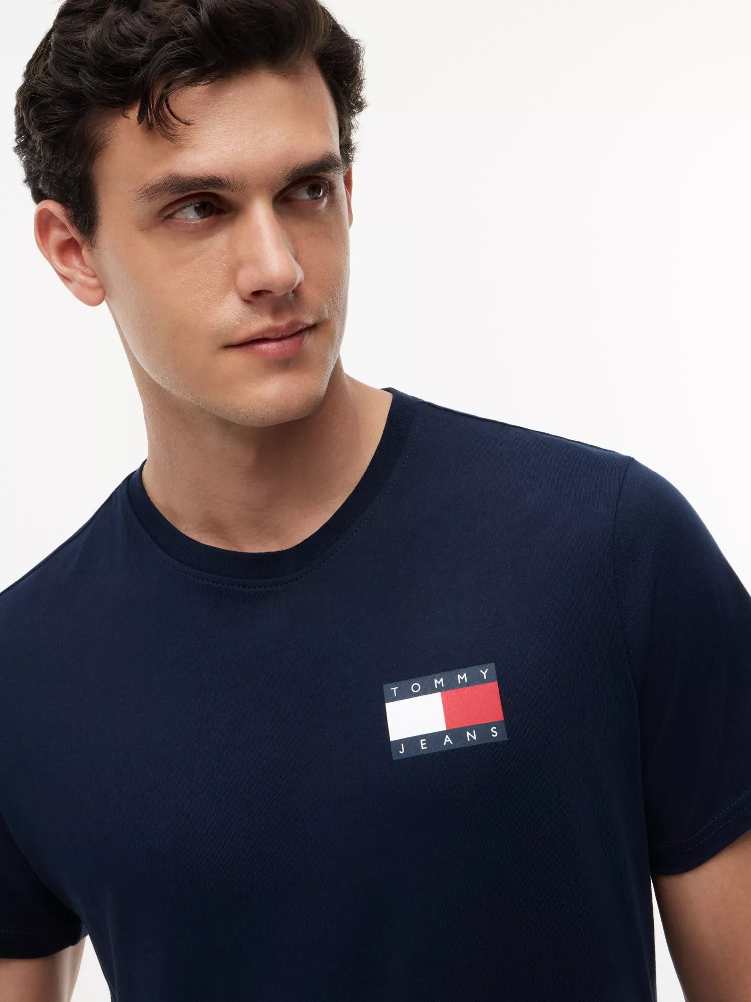 T-Shirt Slim Essential Flag - Dark Blue