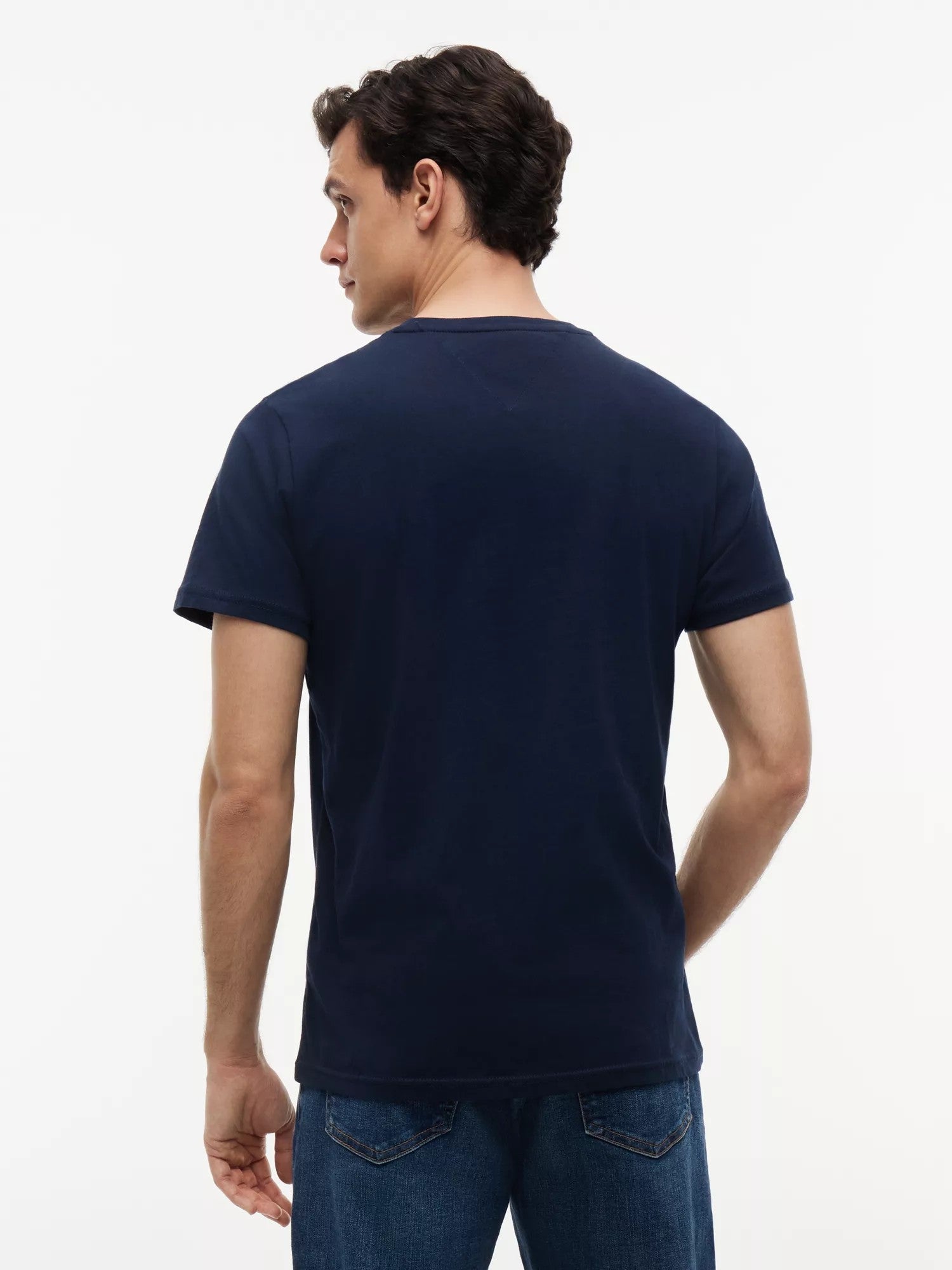 T-Shirt Slim Essential Flag - Dark Blue