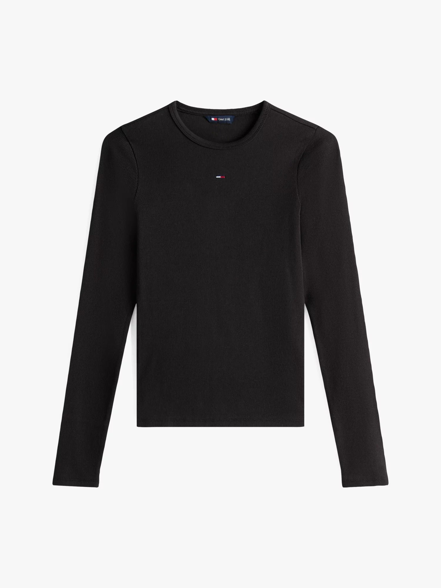 T-Shirt Slim Essential Rib - Black