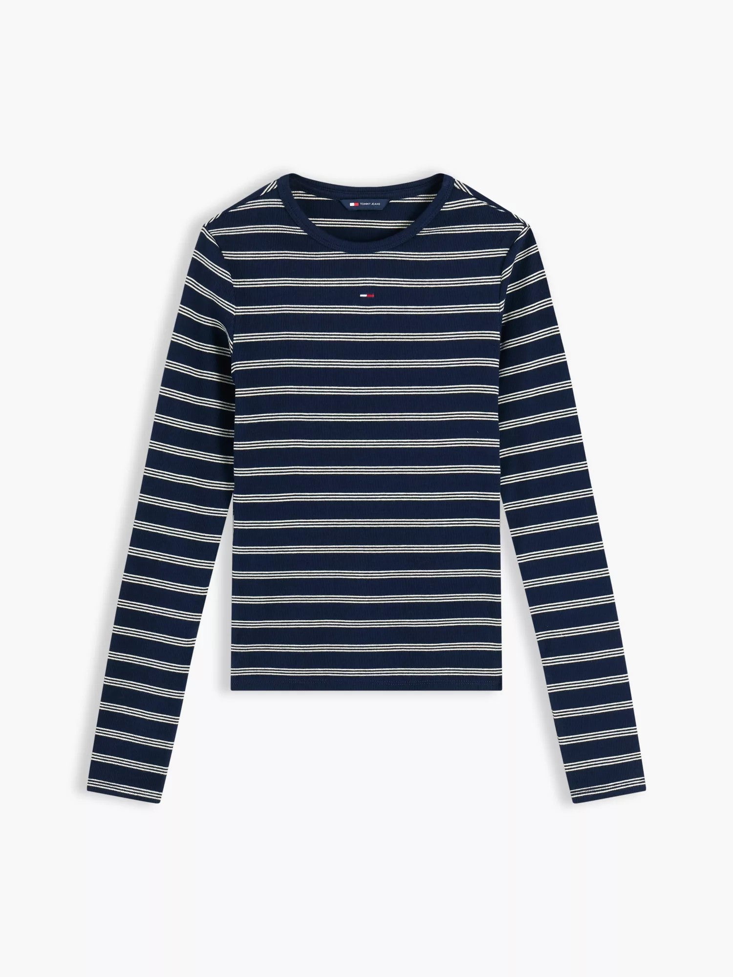 T-Shirt Slim Essential Rib - Dark Blue
