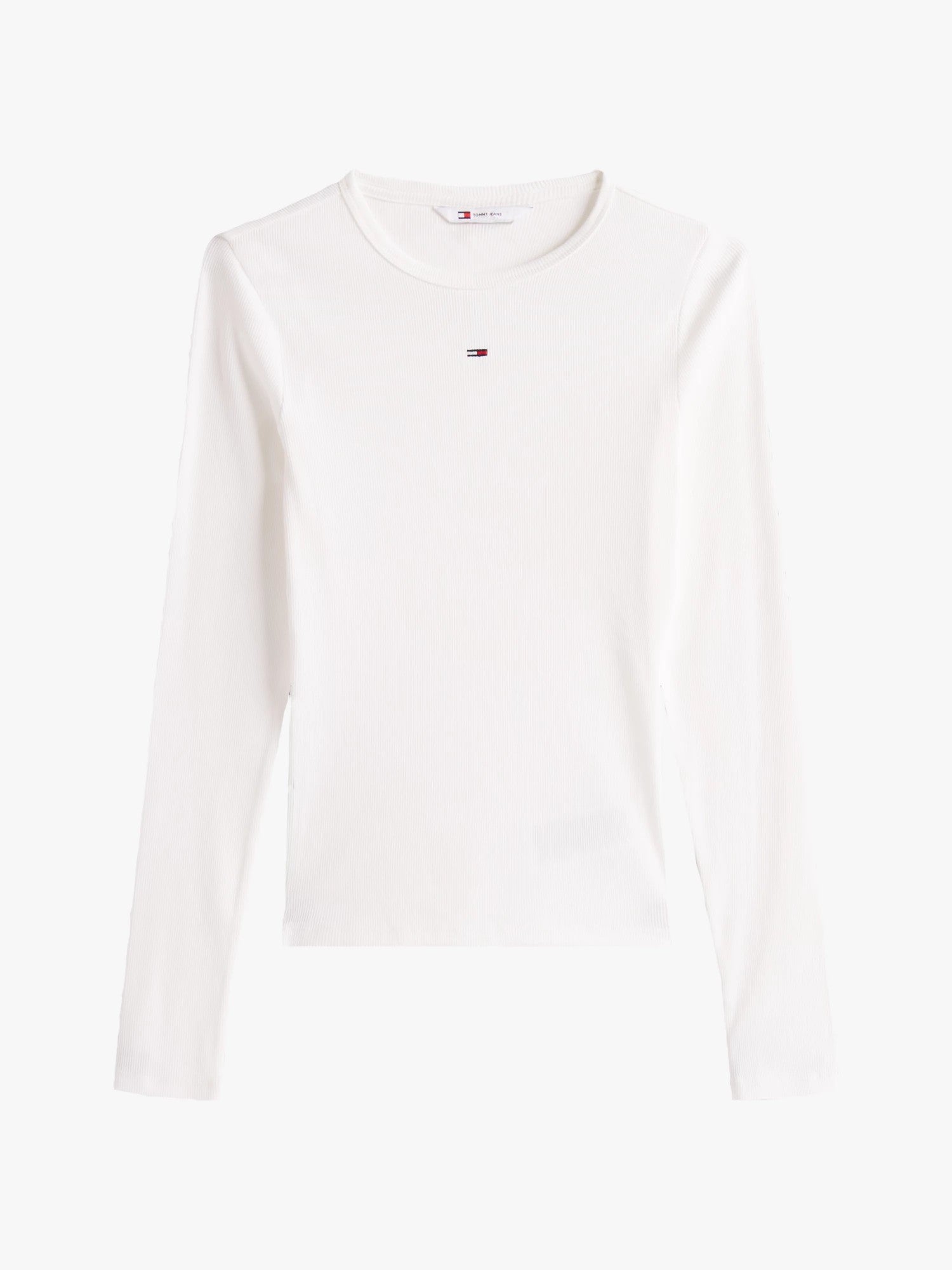 T-Shirt Slim Essential Rib - Ecru