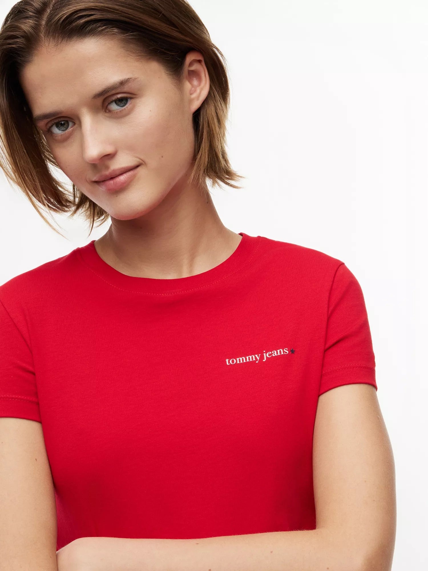 T-Shirt Slim Essential Starry - Amaryllis Red