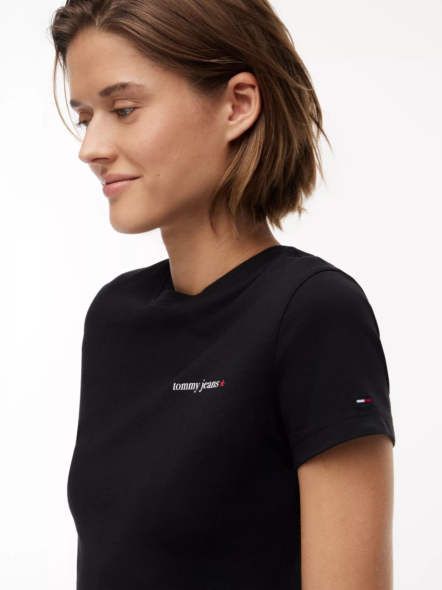 T-Shirt Slim Essential Starry - Black