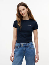 T-Shirt Slim Essential Starry - Dark Night Navy